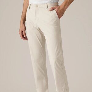 Men's khaki commuter pants